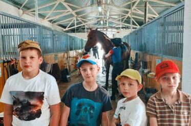 Фотография из нашего детского лагеря